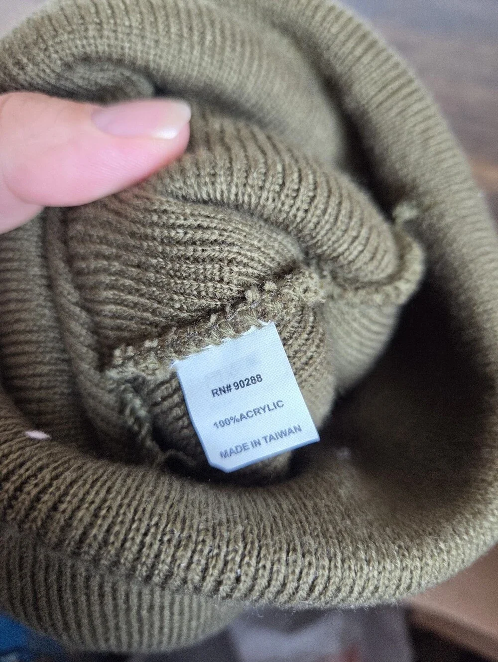 Adidas Originals Tall Utility Beanie Olive Army Green Unisex Streetwear Cuffed0